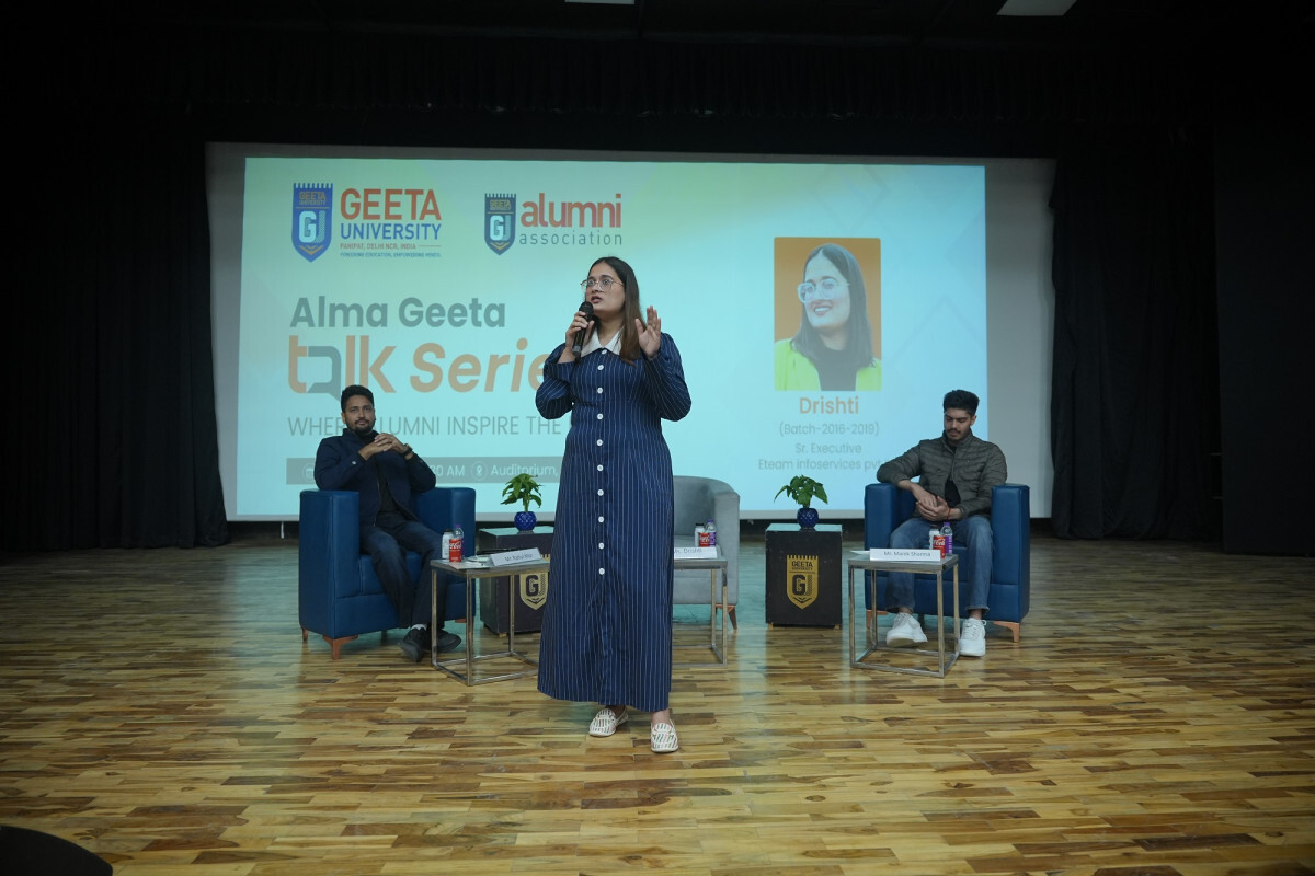 Alma Geeta Talk Series